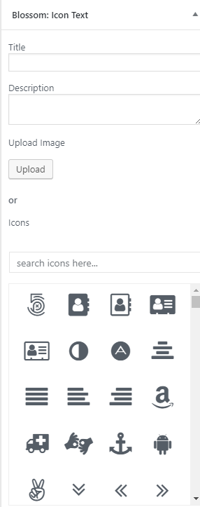 Blossom-Icon-Text-widget