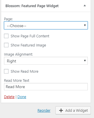 Configure About section Blossom Coach Pro