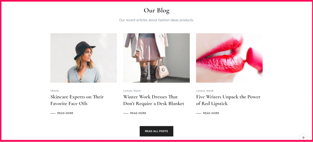 Blog Highlight Component How to Configure Blog Section? – BlossomThemes