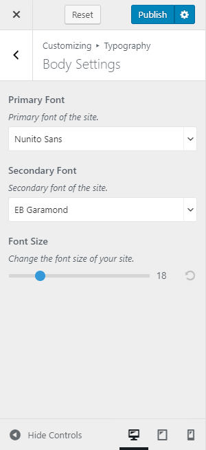 primary-secondary font