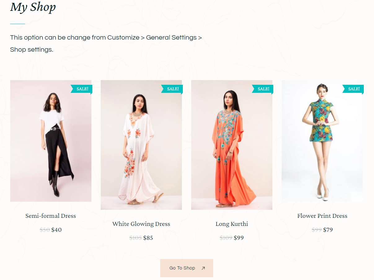 How to Configure Shop Section? - BlossomThemes