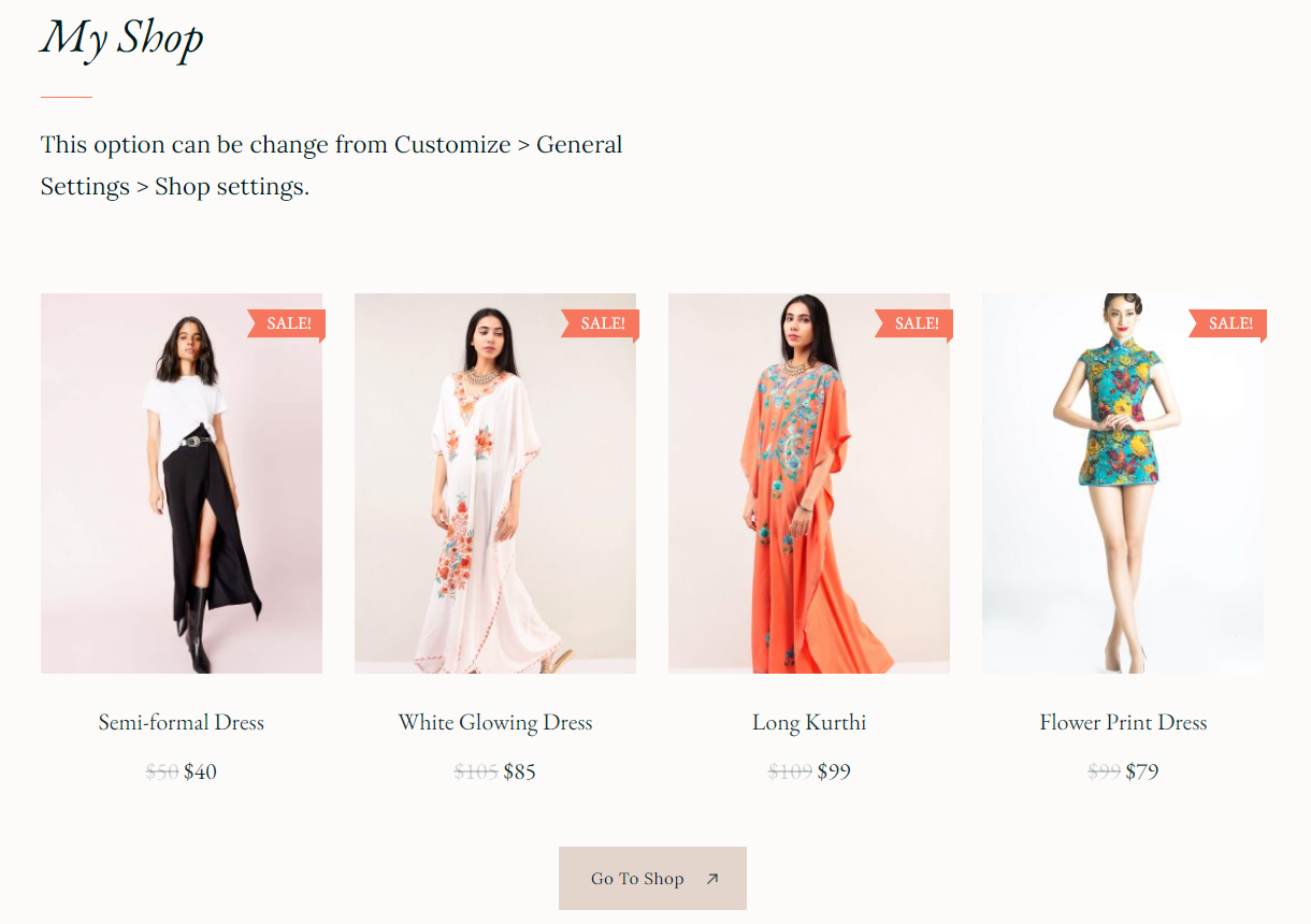 How to Configure Shop Section? - BlossomThemes